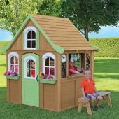Детский домик для дачи "Цветочный домик"