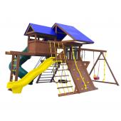 Детский игровой комплекс "Солнышко 12" со спиральной горкой