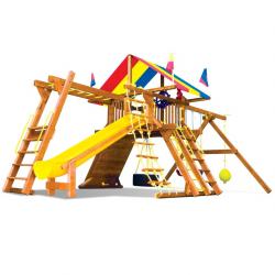 Детская площадка Rainbow Castle 2 (Рейнбоу Кастл с рукоходом)