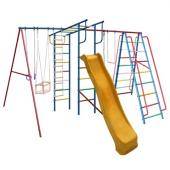 Детский спортивный комплекс "Вертикаль А1+П макси" с 3-х метровой горкой и перилами