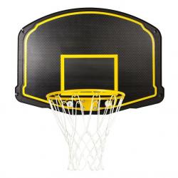Баскетбольный щит пластиковый с кольцом из металла