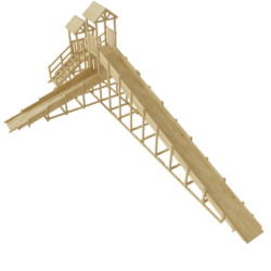 Зимняя горка 