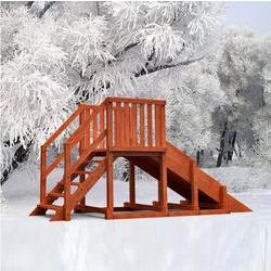 Зимняя горка 