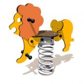 Пружинная качалка "Лев"