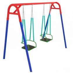 Качели антивандальные двойные