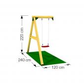 Качельная рама для одного подвеса