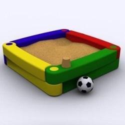 Пластиковая песочница сборная (стандарт)