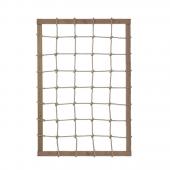 Веревочная сетка в деревянной раме