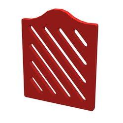 Стеновая панель с прорезями