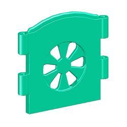 Стеновая панель с проушинами на трубы