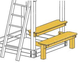 Столик с лавкой