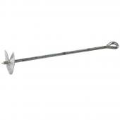 Штырь крепежный с буром.