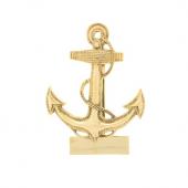 Якорь латунный декоративный