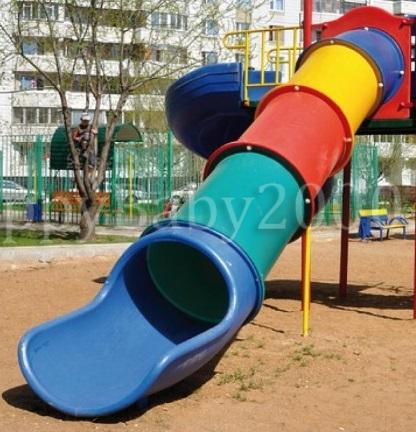 Горка труба прямая | Детские площадки для дачи из дерева и комплектующие  для детских площадок недорого с бесплатной доставкой и сборкой