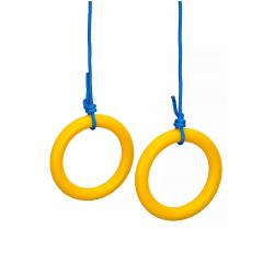 Гимнастические кольца круглые с веревкой