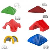 Пластиковые крыши для детских площадок