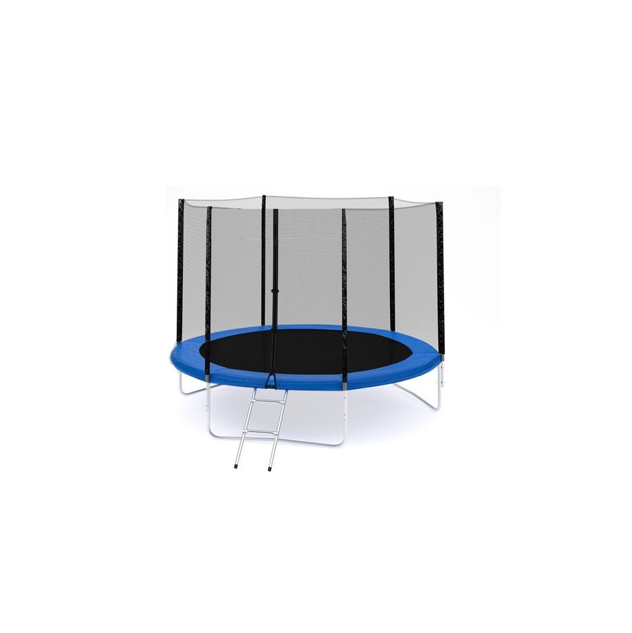 Батут FS 8ft (2.44 м.) с защитной сеткой и лестницей