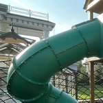 Винтовая горка труба "XXL" с 2.10м.