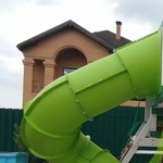 Винтовая горка труба "XXL" с 2.10м.