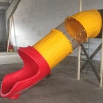 Прозрачные горки (с прозрачными элементами)